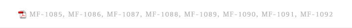 MF-1085, MF-1086, MF-1087, MF-1088, MF-1089, MF-1090, MF-1091, MF-1092